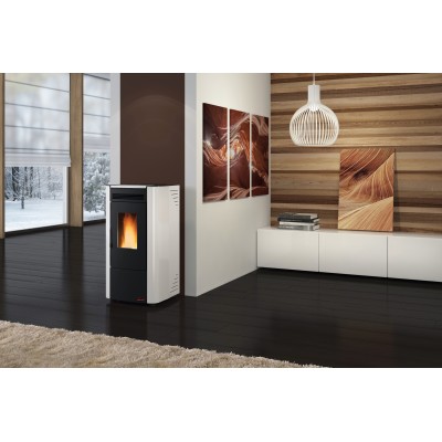 STUFA PELLET VENTIL 6.5 KW KETTY EVO 2.0 BIANCO