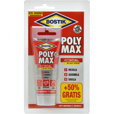 BOSTIK POLYMAX CRISTAL EXPRESS  75 G BLISTER