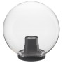 GLOBO TRASPARENTE D 25 CM CON BASE E27